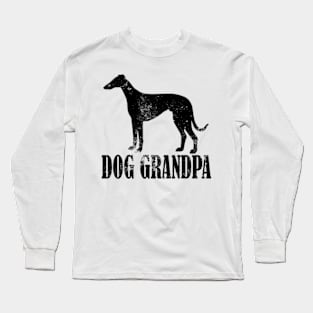 Whippet Dog Grandpa Long Sleeve T-Shirt